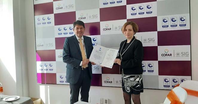 6. Primera Empresa Boliviana en certificar ISO 45001. Alex Granier, Claudia Arandia